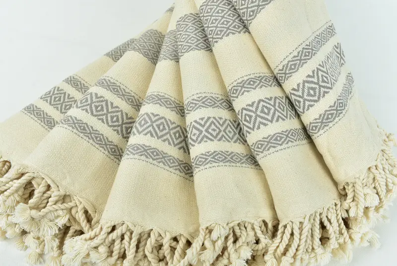 70x36 Cotton Diamond Towel, Turkish Towel Beach, Bachelorette Party Favors, Birthday Gift, Hammam towel, Organic Beach Towel, Turkish Bath Towel USA - 4