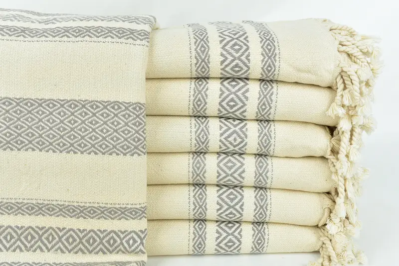 70x36 Cotton Diamond Towel, Turkish Towel Beach, Bachelorette Party Favors, Birthday Gift, Hammam towel, Organic Beach Towel, Turkish Bath Towel USA - 1