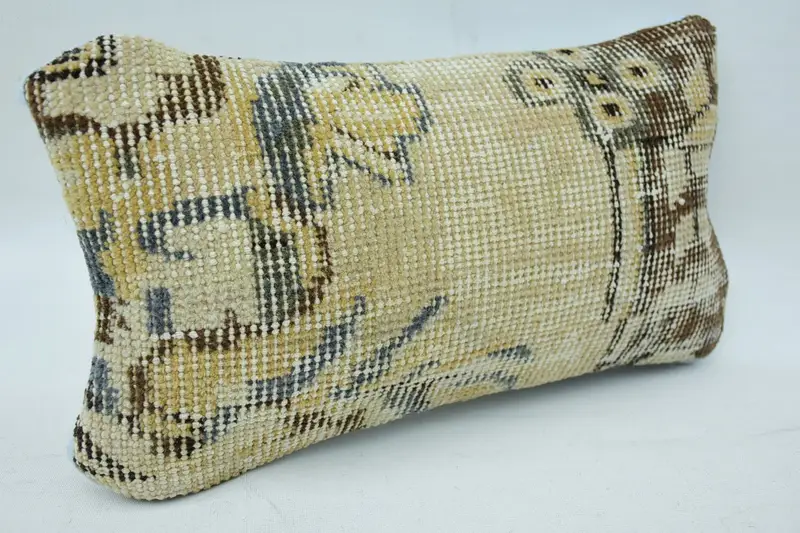 Kilim Pillow, Southwestern Cushion, 8x16 Beige Pillow Cover, Pillow Cover, Home Decor Pillow, Antique Pillows, Wholesale Pillow Case - 2