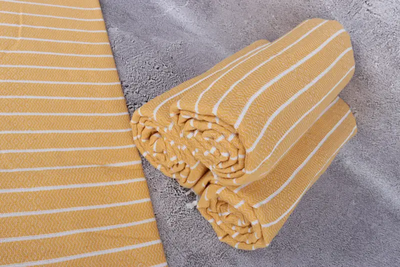 70x40 Cotton Striped Towel, Friends Beach Towel, Beach Towel Personalized, Gift For Him, Personalized Wedding Gift, Embroidery Towels, Organic towel - 8