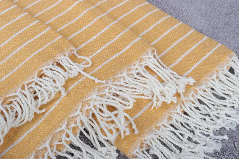 70x40 Cotton Striped Towel, Friends Beach Towel, Beach Towel Personalized, Gift For Him, Personalized Wedding Gift, Embroidery Towels, Organic towel - 5