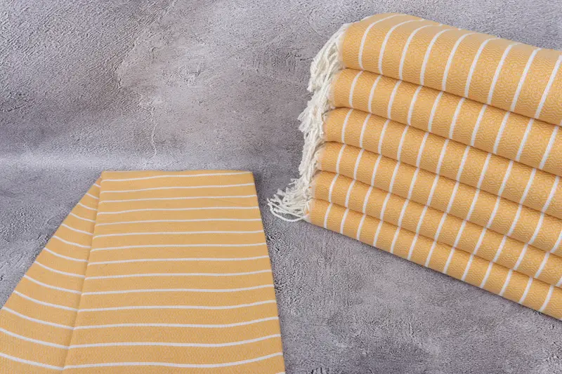 70x40 Cotton Striped Towel, Friends Beach Towel, Beach Towel Personalized, Gift For Him, Personalized Wedding Gift, Embroidery Towels, Organic towel - 2