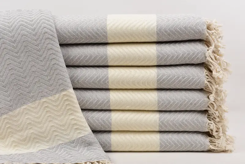 Custom Beach Towel, Beach towel, Personalized Gift For Her, Sand-free towel, 70x40 Cotton Zig zag Towel, Luxury Turkish peshtemal beach towel