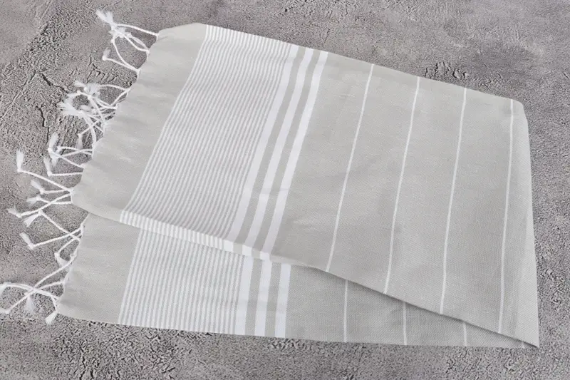 Home Decor Gifts, Bathroom Towels, 40x24 Cotton Striped Towel, Valentines Day Gift, Monogram Hand Towel, Custom Name Towel, Personalized Dish Towel - 6
