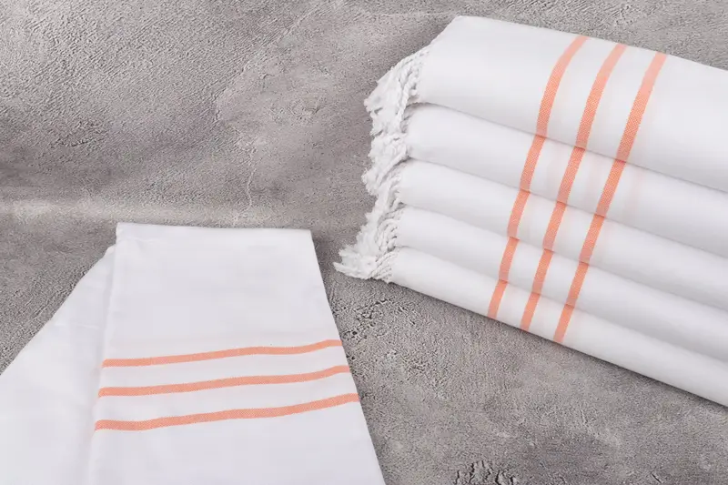 Luxury Turkish Bath Towel, Organic Turkish towel, Wedding Gift Ideas, Bridesmaid Gifts, Summer Towel, 70x40 Cotton Striped Towel, Peshtemal Towel - 2