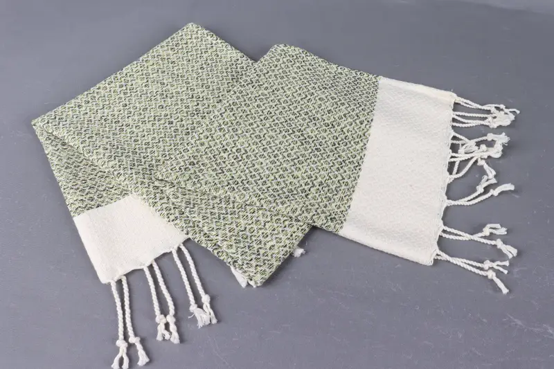 Wedding Hand Made Gift, Turkish Towel Hand Towel, Personalized Gift, Monogram Kitchen Towel, 40x20 Cotton Diamond Towel, Mother Of The Groom Gift - 7