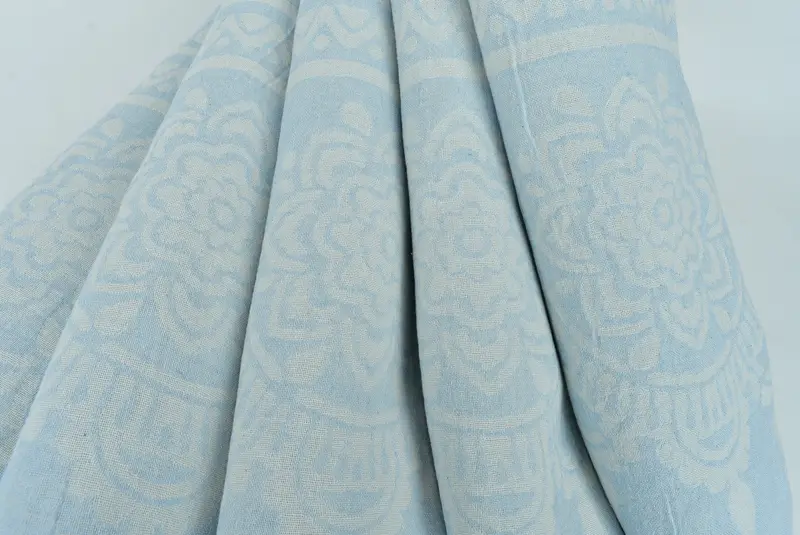 Bridesmaid Gift, Gift For Wedding Day, 74x36 Cotton Floral Patterned Towel, Luxury towel, Organic Turkish towel, Peshtemal Towel USA, Bachelor Gift - 6