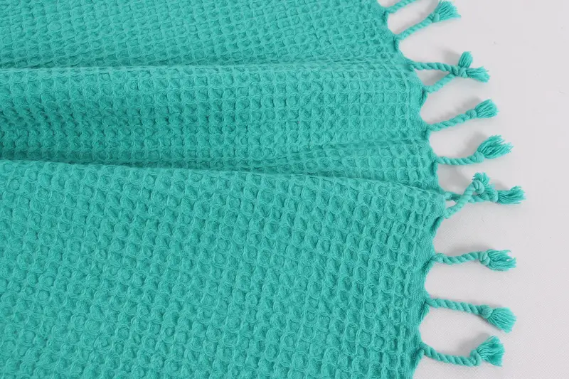 Bachelorette Towel, Small Bath Towels, Housewarming Gift, Monogram Kitchen Towel, 40x20 Cotton Waffle Towel, Turkish Hand Towel, Bridesmaid Favors - 8
