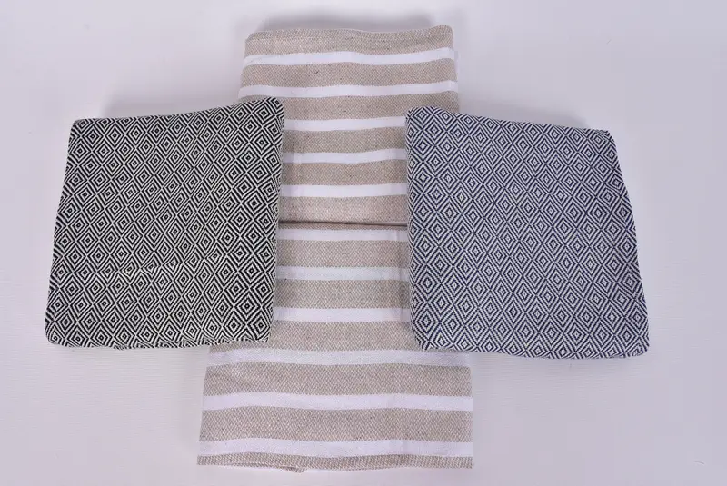 Küçük banyo havlu, 28x20 pamuklu 12 havlu, kişiselleştirilmiş nedime hediyesi, Türk havlu monogram, kişiselleştirilmiş hediyeler, monogram mutfak havlu - 6
