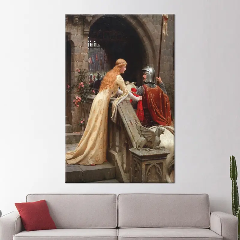 Encanto renacentista: 'God Speed' de Leighton Lienzo