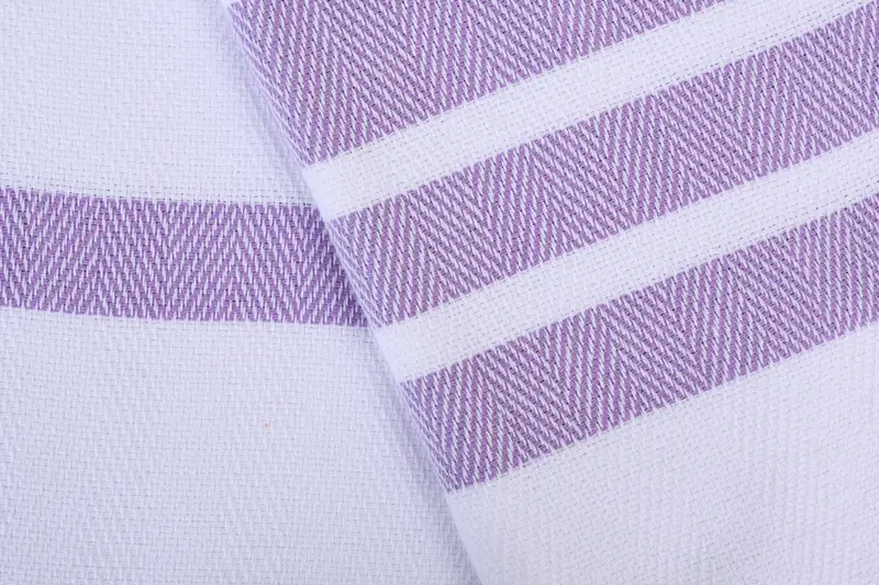 Lightweight towel, Travel Towel, Customized Towels, 70x40 Cotton Herringbone Towel, Embroidered Towel, Large Turkish Towel, Peshtemal Towel - 5