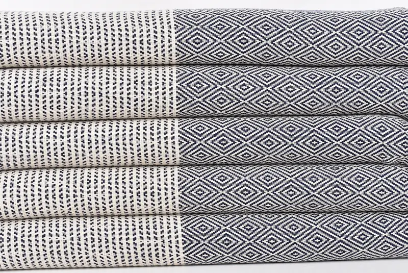 Friends Beach Towel, 70x40 Cotton Chevron Towel, Personalized Gift, Bachelor Bachelorette Party Favors, Bachelor Gift, Yoga Towel, Housewarming Gift - 2