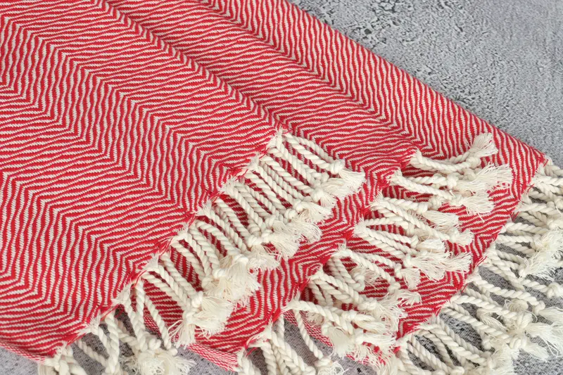 Wedding Gift For Bride, Personalized Hand Towel, Personalized Gifts, Spa Towel, Wedding Favors, 40x20 Cotton Chevron Towel, Beach Theme Wedding Gift - 6