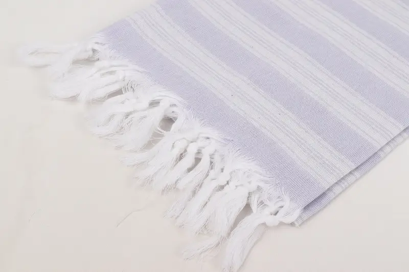 Personalized Bridesmaid Gift, Turkish beach towel, Best Friend Gift Ideas, Beach Theme Wedding Gift, Bridesmaid Gifts, 70x40 Cotton Striped Towel - 7
