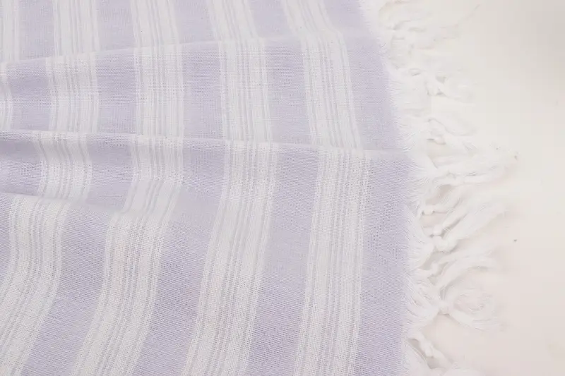 Personalized Bridesmaid Gift, Turkish beach towel, Best Friend Gift Ideas, Beach Theme Wedding Gift, Bridesmaid Gifts, 70x40 Cotton Striped Towel - 8
