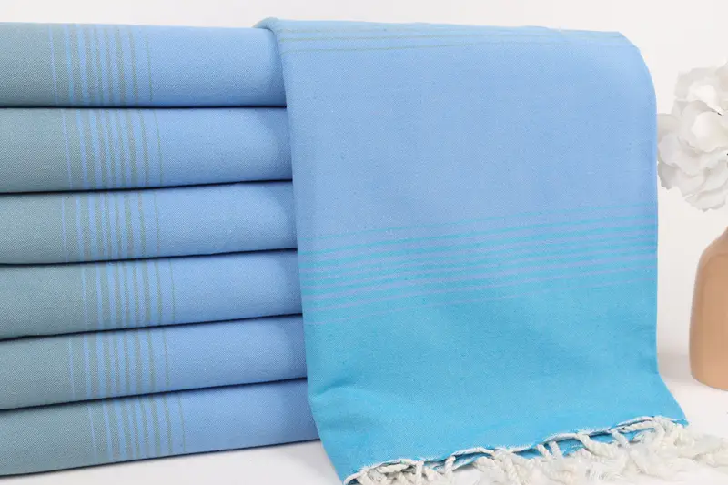 Gift For Him, 68x36 Cotton Striped Towel, Soft and absorbent Turkish towel, Bridesmaid Gifts Personalized, Bachelorette Gifts, Turkish hand towel - 2