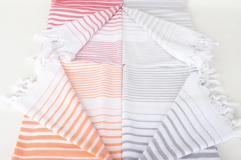 Spa Towel, Arizona Bachelorette Party Favors, Turkish beach towel, Best Friend Gift, Bachelor Party Favors, 68x36 Cotton Striped Towel, Luxury towel - 5