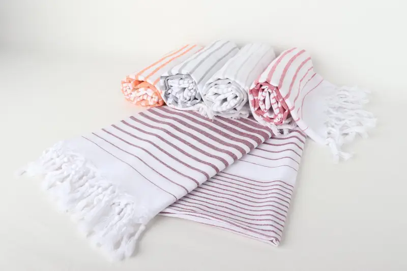 Spa Towel, Arizona Bachelorette Party Favors, Turkish beach towel, Best Friend Gift, Bachelor Party Favors, 68x36 Cotton Striped Towel, Luxury towel - 4
