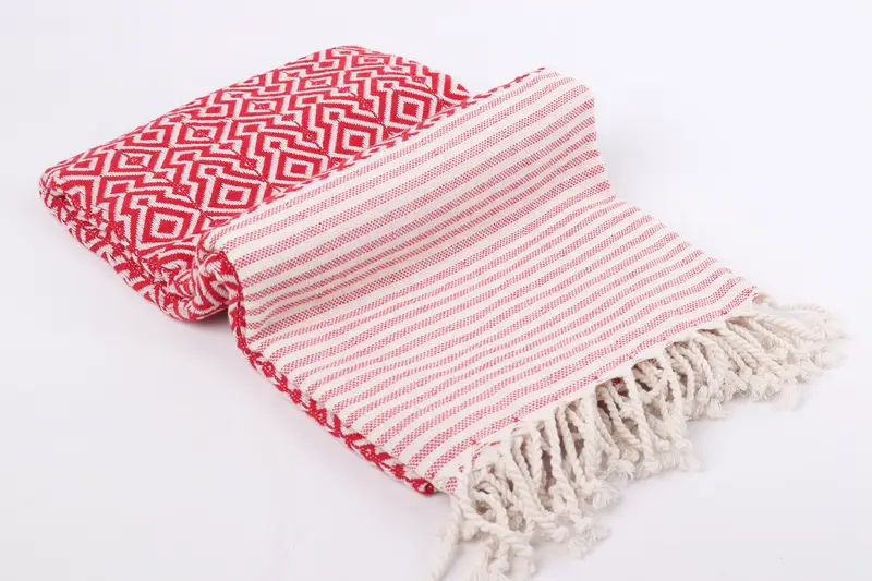 Absorbent Turkish towel, 76x38 Cotton Diamond Towel, Turkish Beach Towel Monogram, Birthday Gift, Beach Towel Gift, Turkish bath towel, Summer Towel - 6