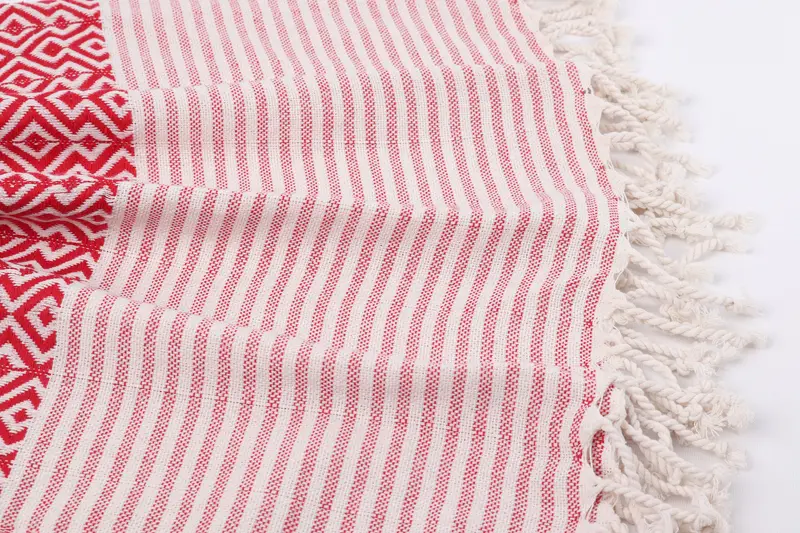 Absorbent Turkish towel, 76x38 Cotton Diamond Towel, Turkish Beach Towel Monogram, Birthday Gift, Beach Towel Gift, Turkish bath towel, Summer Towel - 8