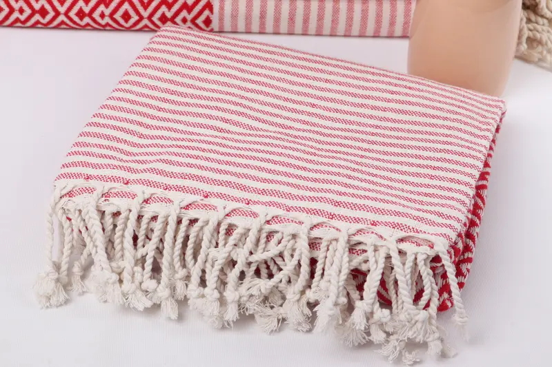 Absorbent Turkish towel, 76x38 Cotton Diamond Towel, Turkish Beach Towel Monogram, Birthday Gift, Beach Towel Gift, Turkish bath towel, Summer Towel - 5