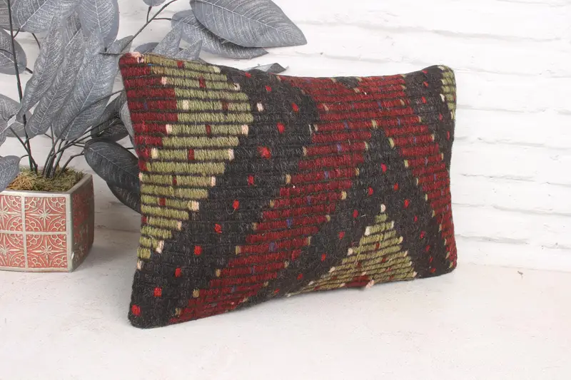 Home Decor Pillow, Pillow for Sofa, Cushion Cover, Personalized Gift Pillow Cushion, Tapestry Cushion, 12x20 Green Cushion Cover, Gift Pillow - 3