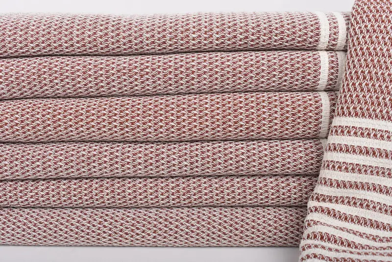 Turkish Cotton Throw Blanket, 90x70 Cotton Striped Towel, Girl Trip Party Favor, Custom Blanket, Home Gift, Tablecloth, Bridal Shower Gift - 2