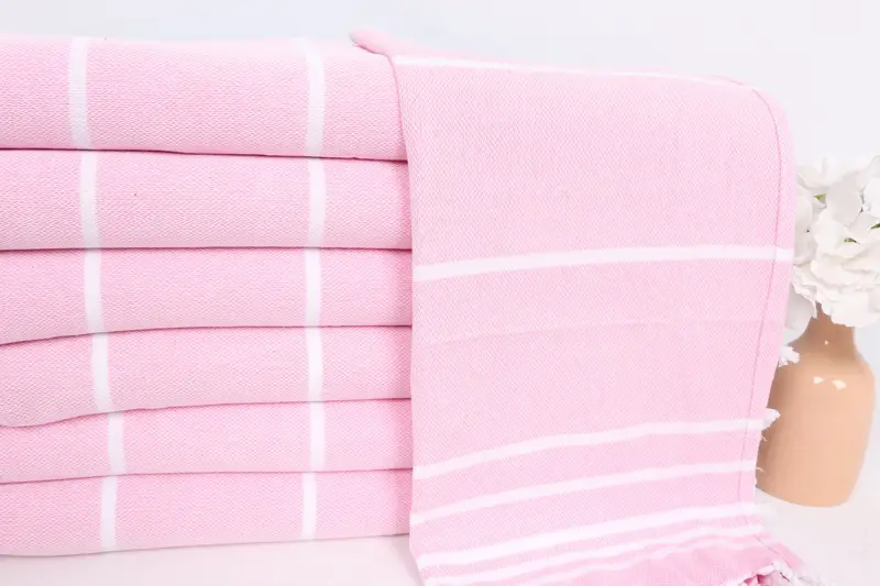 Baby Boy Gift, Kitchen Towel, Xmas Gifts, Gifts For Him, Personalized Gifts, Custom Name Towel, 38x18 Cotton Striped Towel, Personalized Hand Towel - 2