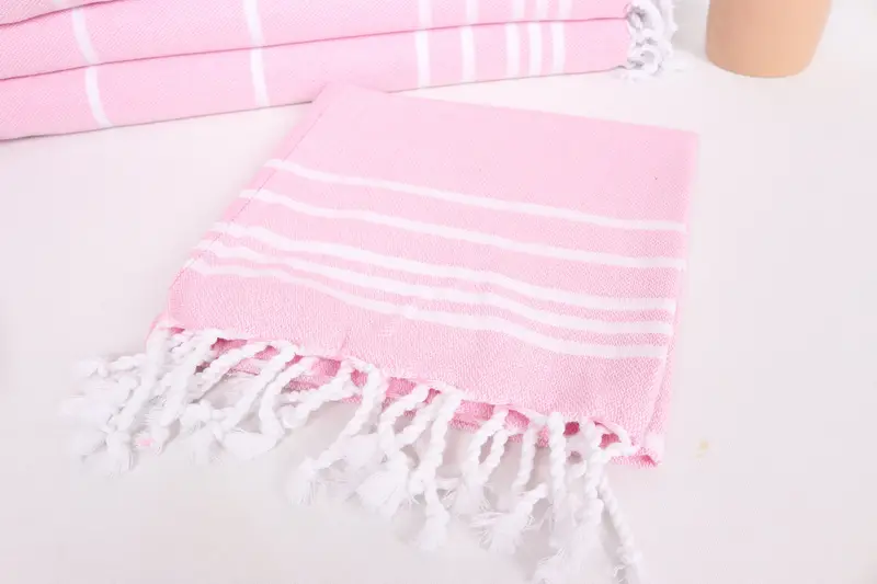 Baby Boy Gift, Kitchen Towel, Xmas Gifts, Gifts For Him, Personalized Gifts, Custom Name Towel, 38x18 Cotton Striped Towel, Personalized Hand Towel - 5
