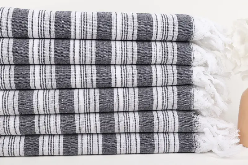 Bachelor Bachelorette Party Favors, 70x40 Cotton Striped Towel, Beach Wedding Favor, Gift For Coworker, Turkish beach towel, Wedding Favors - 3