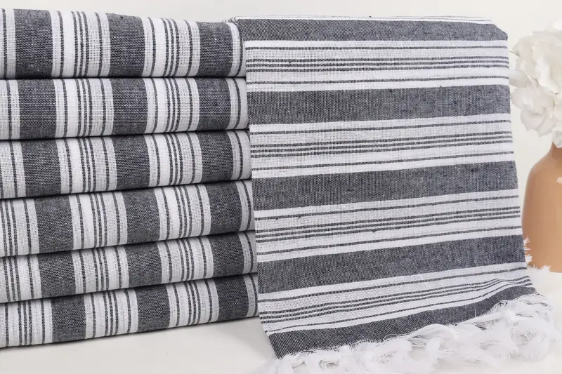 Bachelor Bachelorette Party Favors, 70x40 Cotton Striped Towel, Beach Wedding Favor, Gift For Coworker, Turkish beach towel, Wedding Favors - 2