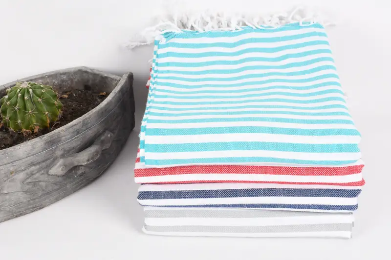 Housewarming Gift, Bridesmaid Towel, 48x40 Cotton Striped Towel, Merry Christmas Gifts, Monogrammed Hand Towel, Bathroom Towels, Turkish Hand Towel - 4