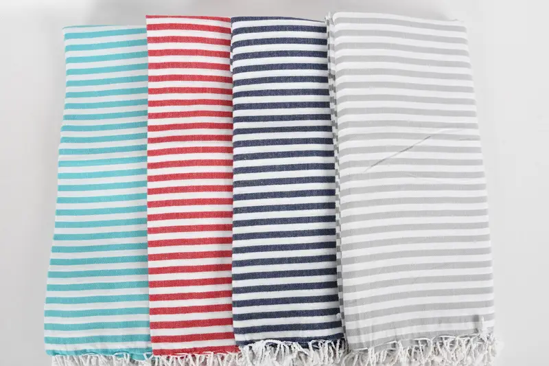 Housewarming Gift, Bridesmaid Towel, 48x40 Cotton Striped Towel, Merry Christmas Gifts, Monogrammed Hand Towel, Bathroom Towels, Turkish Hand Towel - 3