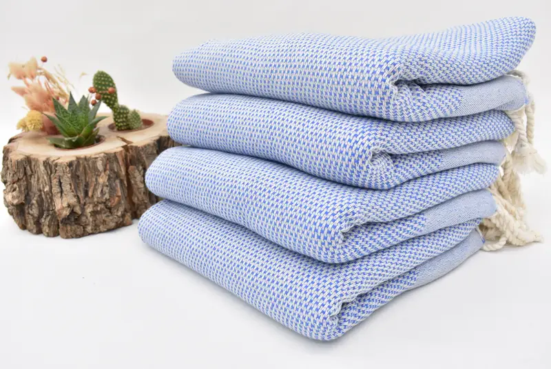 Fouta towel, Turkish Towel Beach, Monogrammed Beach Towel, Personalized Home Gift Wedding, Bridal Gifts, Guest Towel, 70x40 Cotton Geometric Towel - 3