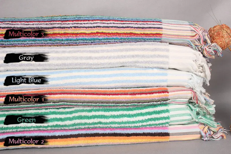 Embroidery Towels, Organic cotton Turkish peshtemal towel, Beach towel, Absorbent towel, 68x36 Cotton Tulu Towel, Wedding Gifts Towel, Gym Towel - 1