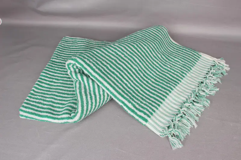 Embroidery Towels, Organic cotton Turkish peshtemal towel, Beach towel, Absorbent towel, 68x36 Cotton Tulu Towel, Wedding Gifts Towel, Gym Towel - 5