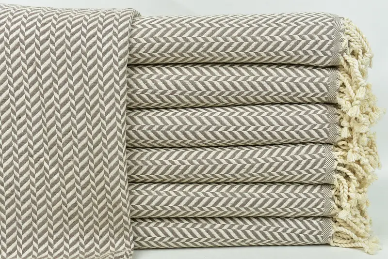 Gift For Him, Turkish towel, Bachelorette Party Favors Beach, Travel Towel, Bachelorette Party Gifts, Kids Beach Towel, 70x40 Cotton Chevron Towel - 1