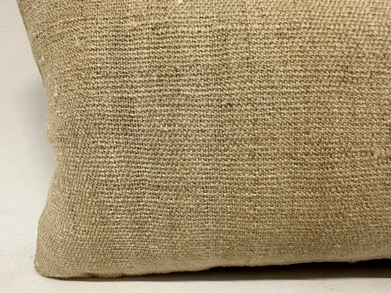 Antik Kissen, ästhetischer Kissenbedeckung, Kissengehäuse, Bauernhauskissen, 8x16 Beige Kissen, Wohnkörperkissen, Kilim -Kissen -Abdeckung - 2