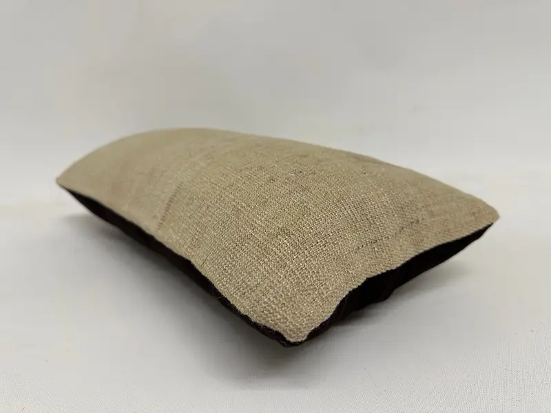Antik Kissen, ästhetischer Kissenbedeckung, Kissengehäuse, Bauernhauskissen, 8x16 Beige Kissen, Wohnkörperkissen, Kilim -Kissen -Abdeckung - 6