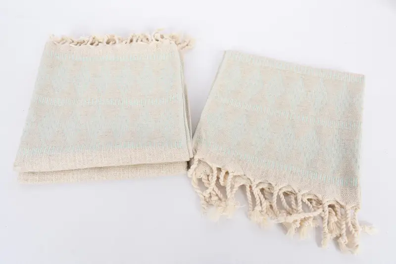Bathroom Towels, Summer Gift, Wedding Gift, Handmade Gift, 40x20 Linen Kilim Design Towel, Kitchen Towel, Bachelor Bachelorette Party Favors - 7