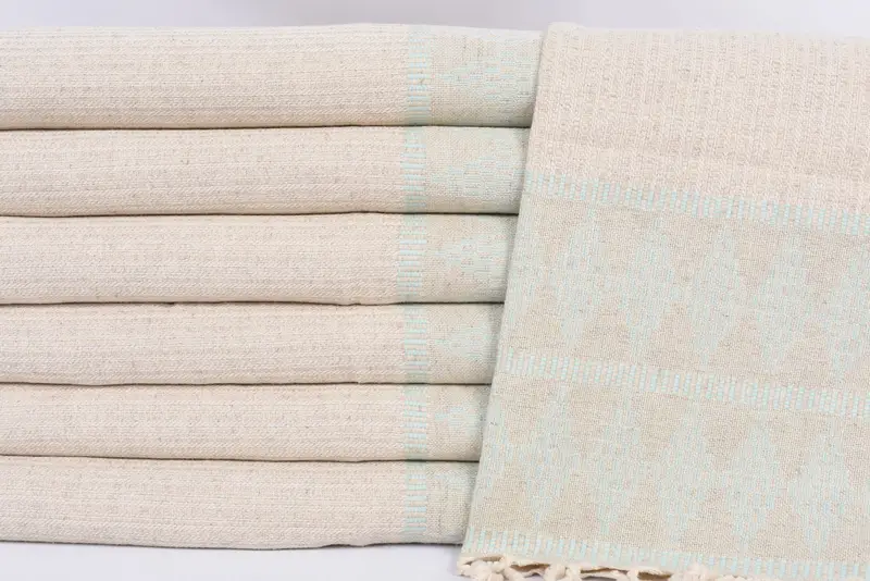 Bathroom Towels, Summer Gift, Wedding Gift, Handmade Gift, 40x20 Linen Kilim Design Towel, Kitchen Towel, Bachelor Bachelorette Party Favors - 2