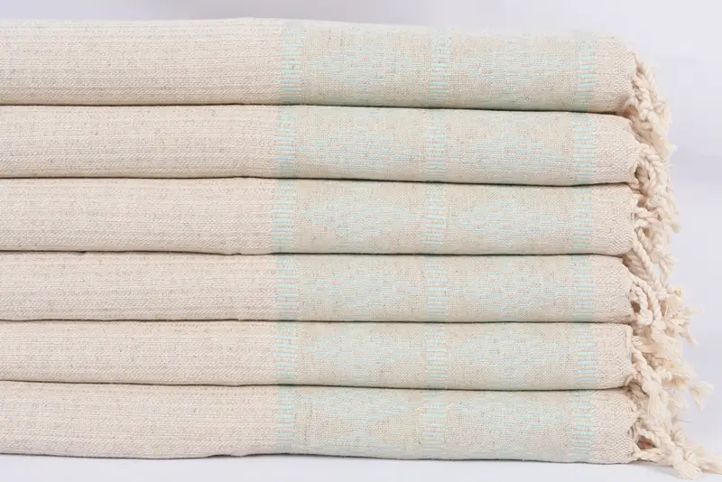 Bathroom Towels, Summer Gift, Wedding Gift, Handmade Gift, 40x20 Linen Kilim Design Towel, Kitchen Towel, Bachelor Bachelorette Party Favors - 3