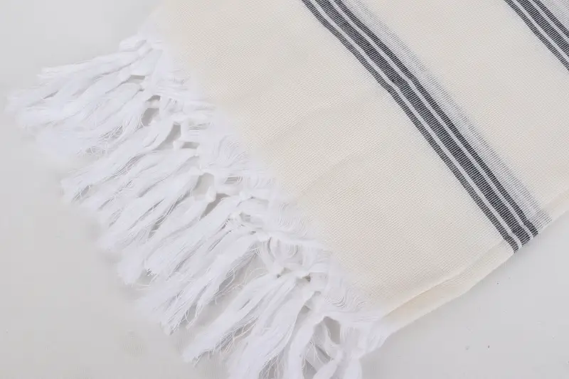 Personalized Towel, Bridemaids Beach Towel, Lightweight Turkish towel, Valentines Gift, Luxury towel, Summer Towel, 70x40 Cotton Striped Towel - 7