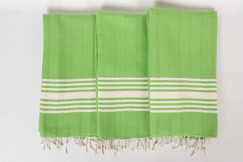 64x36 Cotton Striped Towel, Yoga Towel, Turkish Bath Towel Set, Turkish Towel Bulk, Bridal Shower Gift, Gift For Him, Gift Towel, Embroidered Towel - 7