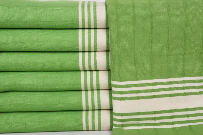 64x36 Cotton Striped Towel, Yoga Towel, Turkish Bath Towel Set, Turkish Towel Bulk, Bridal Shower Gift, Gift For Him, Gift Towel, Embroidered Towel - 1