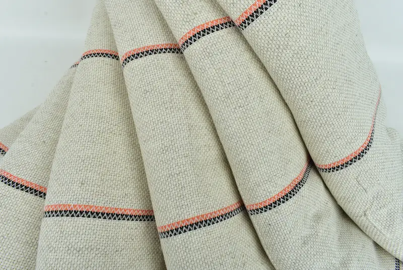 104x96 Cotton Striped Towel, Best Wedding Gift, Woven Throw Blanket, Custom Blanket, Throw Blanket, Maid Of Honor Gift, Turkish Towel Beach Blanket - 5