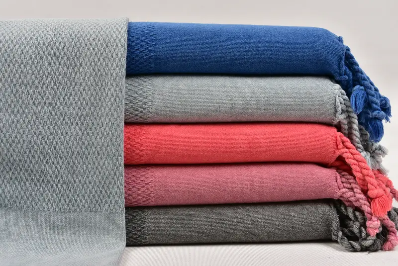Personalized Gifts, 48x20 Cotton Geometric Stonewashed Towel, Small Bath Towels, Gift For Him, Personalized Bridesmaid Gift, Personalized Hand Towel - 1