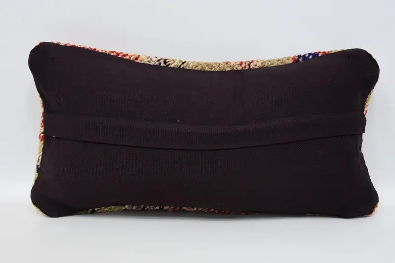 8x16 Beige Pillow Sham, Throw Kilim Pillow, Morroccon Kilim Cushion Cushion, Vintage Kilim Throw Pillow, Pillow Sham, Kilim Cushion Sham - 6
