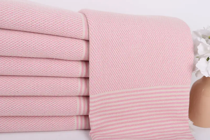 Bridesmaid Gifts, 70x36 Cotton Striped Towel, Quick-dry peshtemal, Fouta towel, Gift For Wedding Day, Gym Towel, Anniversary Gift For Her - 2