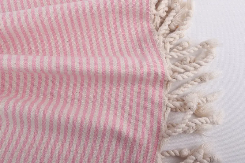 Bridesmaid Gifts, 70x36 Cotton Striped Towel, Quick-dry peshtemal, Fouta towel, Gift For Wedding Day, Gym Towel, Anniversary Gift For Her - 8